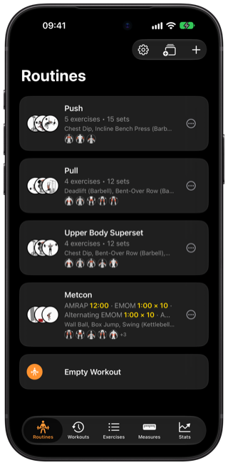 Klemy’s routines on iPhone